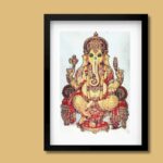 SilkenFrame: Exquisite Kanjivaram Silk Art for Your Home