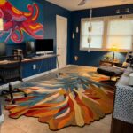 Luxury Abstract Wool Rugs for a Bold, Refined Look
